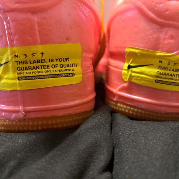 Nike Air Force 1 Experimental Racer Pink Shoes Vacuum-
Sealed Upper M 7.5 W9 - Picture 2 of 4